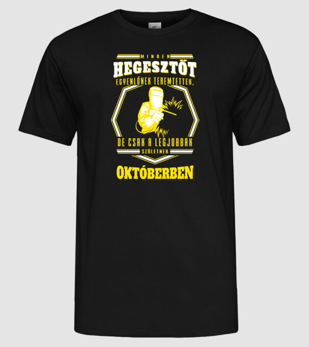  minta fekete pólón