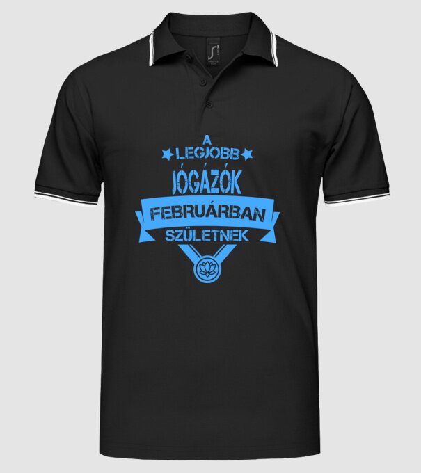  minta fekete pólón