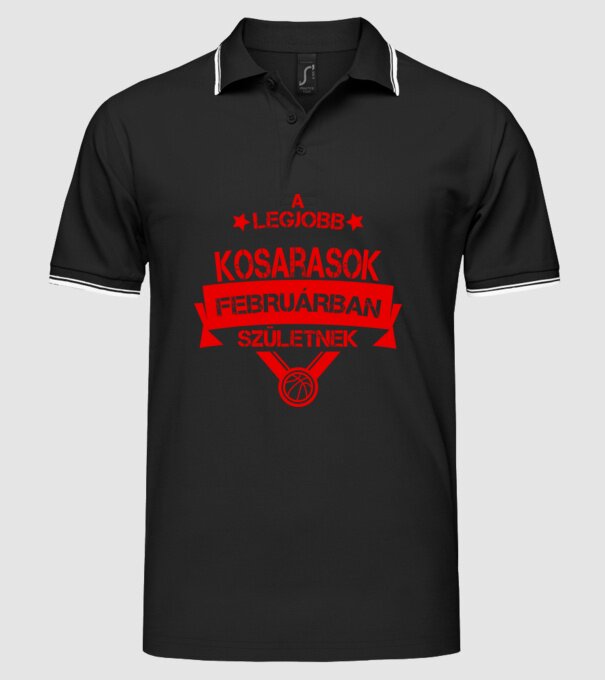  minta fekete pólón