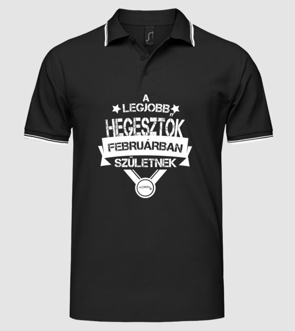  minta fekete pólón