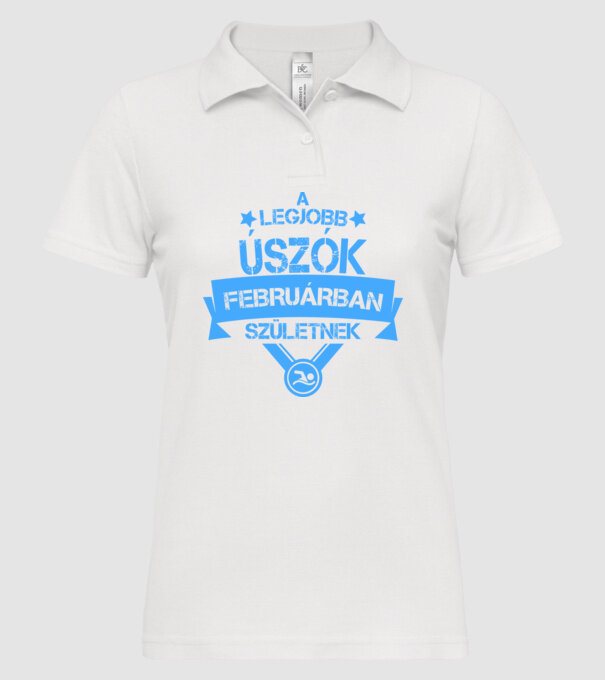  minta fehér pólón