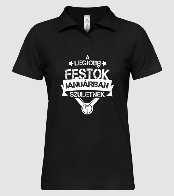  minta fekete pólón