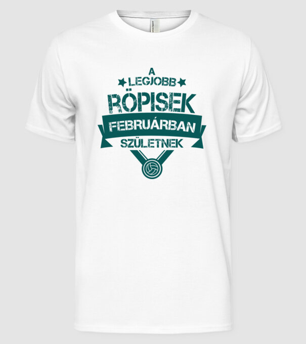  minta fehér pólón