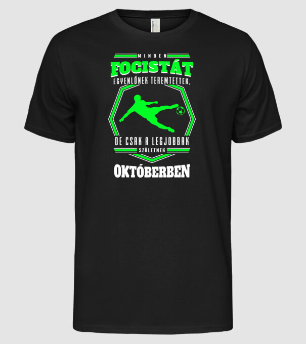  minta fekete pólón