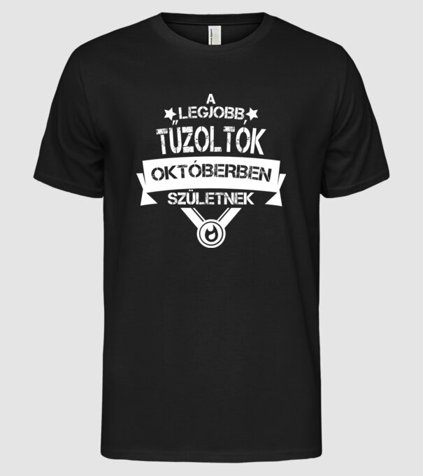  minta fekete pólón