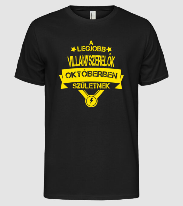  minta fekete pólón