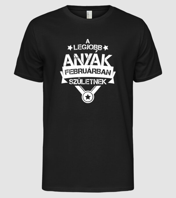  minta fekete pólón