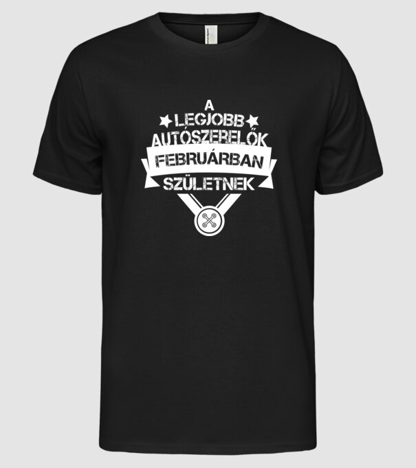 minta fekete pólón