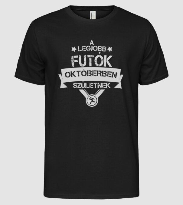  minta fekete pólón
