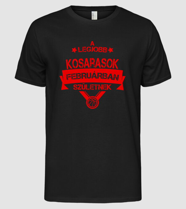  minta fekete pólón