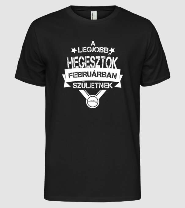 minta fekete pólón