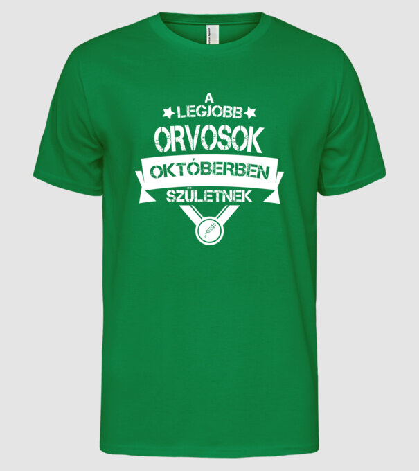  minta zöld pólón