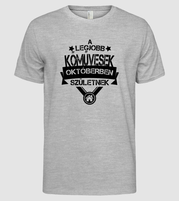  minta szürke pólón