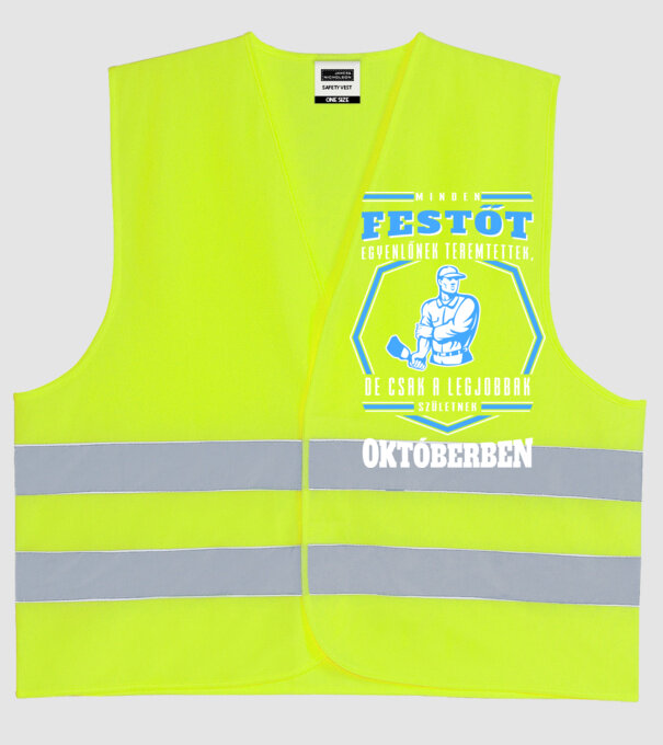  minta neonsárga pólón