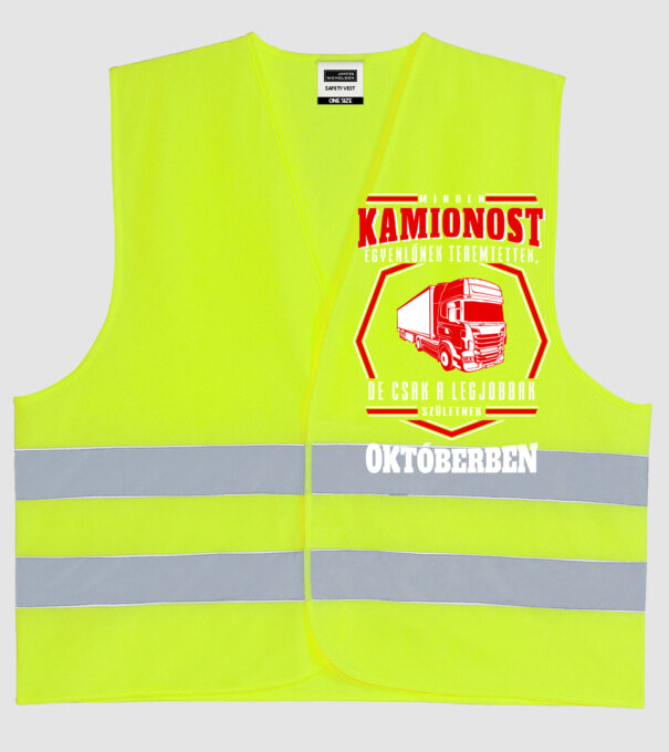  minta neonsárga pólón