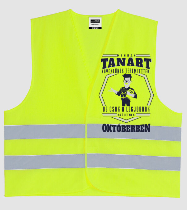  minta neonsárga pólón