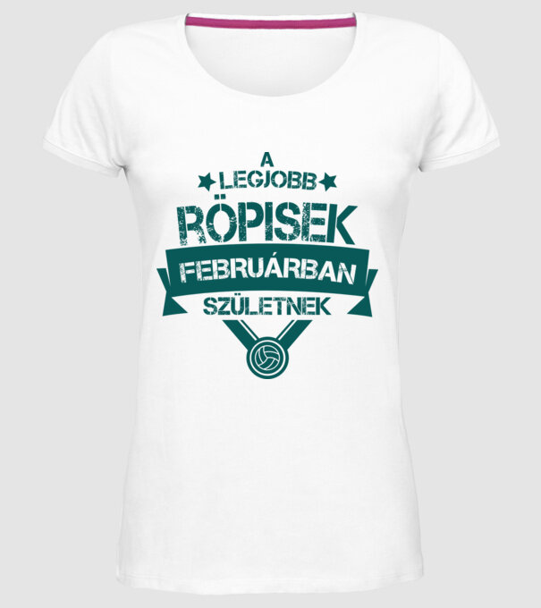  minta fehér pólón
