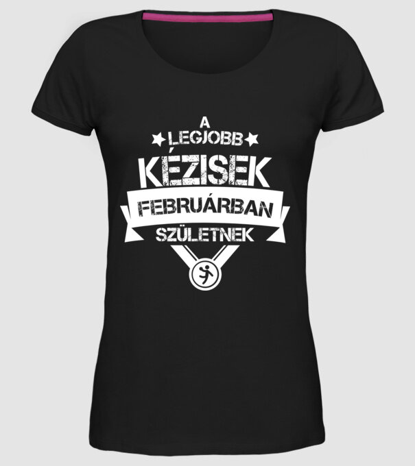  minta fekete pólón