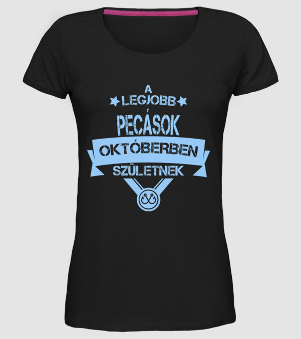  minta fekete pólón