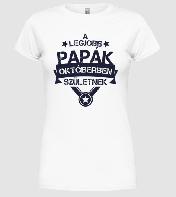  minta fehér pólón