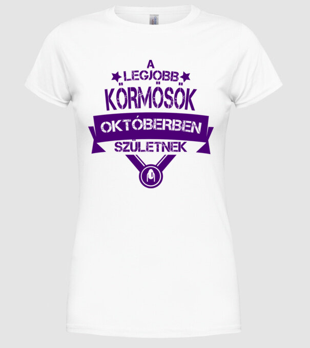  minta fehér pólón