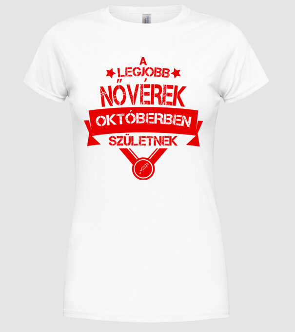  minta fehér pólón