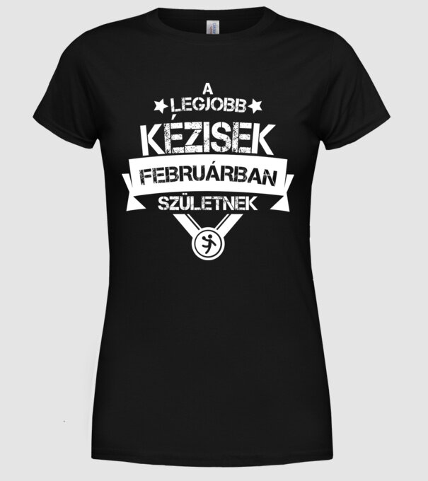  minta fekete pólón
