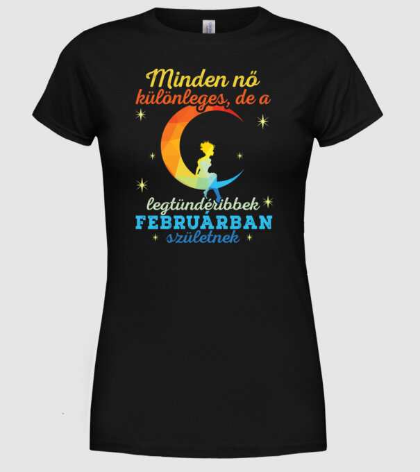  minta fekete pólón