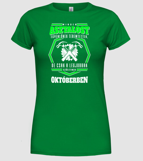  minta zöld pólón
