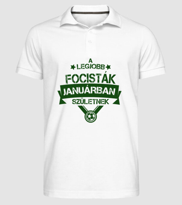  minta fehér pólón