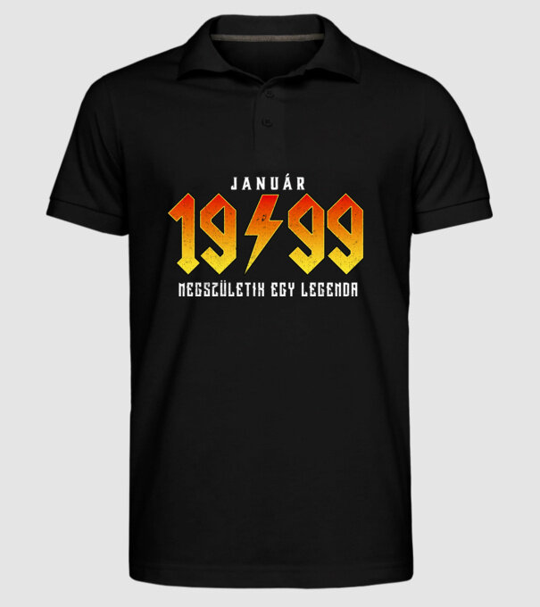  minta fekete pólón