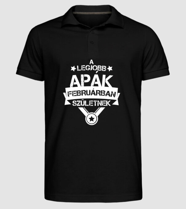  minta fekete pólón