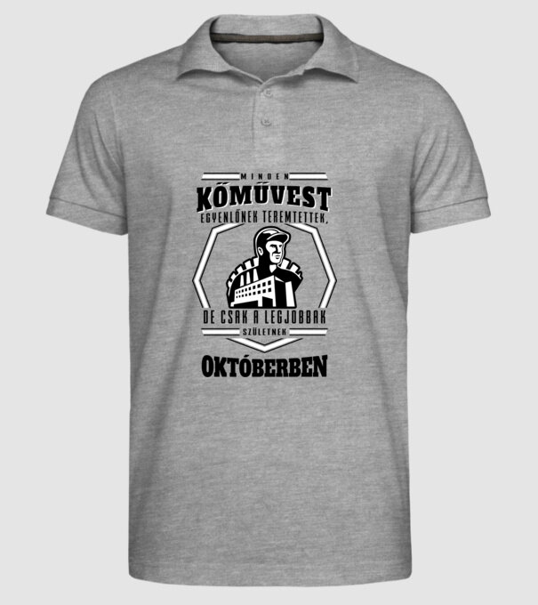  minta szürke pólón