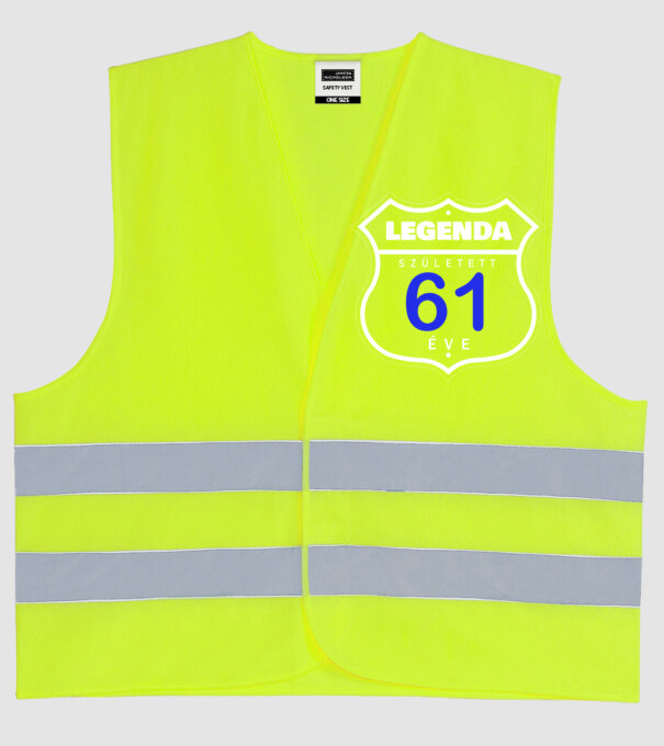  minta neonsárga pólón