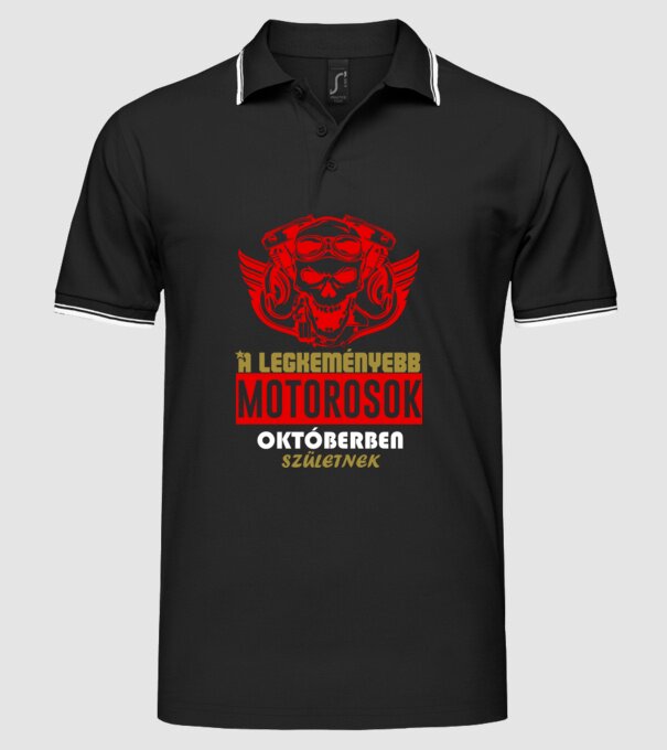  minta fekete pólón