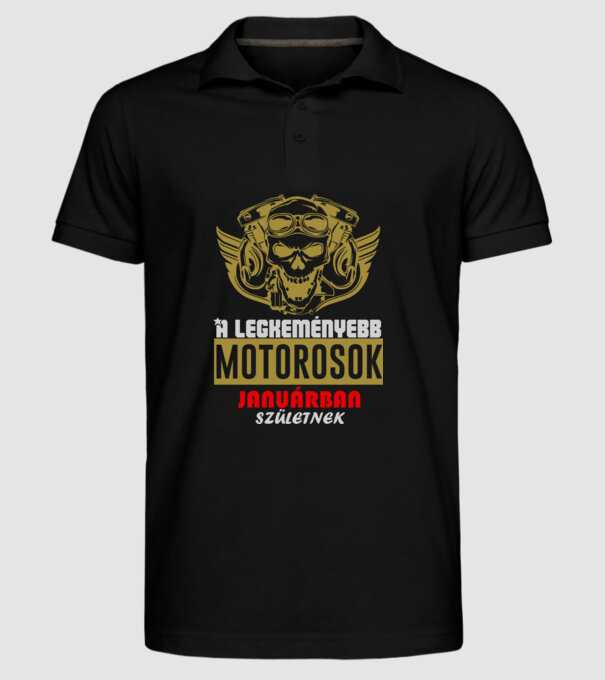  minta fekete pólón
